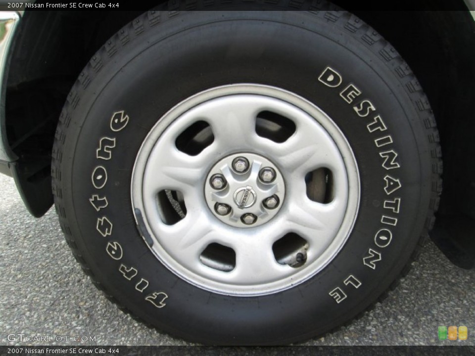 2007 Nissan frontier se wheels