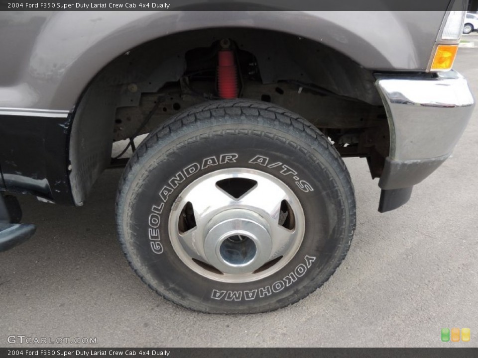 2004 Ford F350 Super Duty Lariat Crew Cab 4x4 Dually Wheel and Tire Photo #79754494