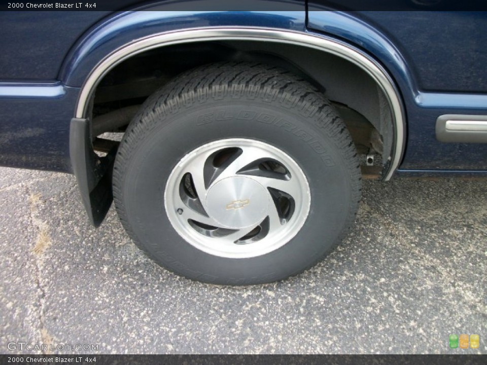 2000 Chevrolet Blazer LT 4x4 Wheel and Tire Photo #79757122