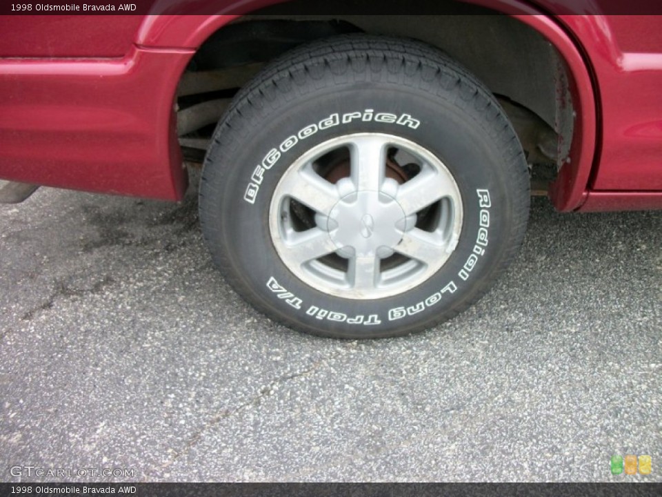 1998 Oldsmobile Bravada AWD Wheel and Tire Photo #79757417