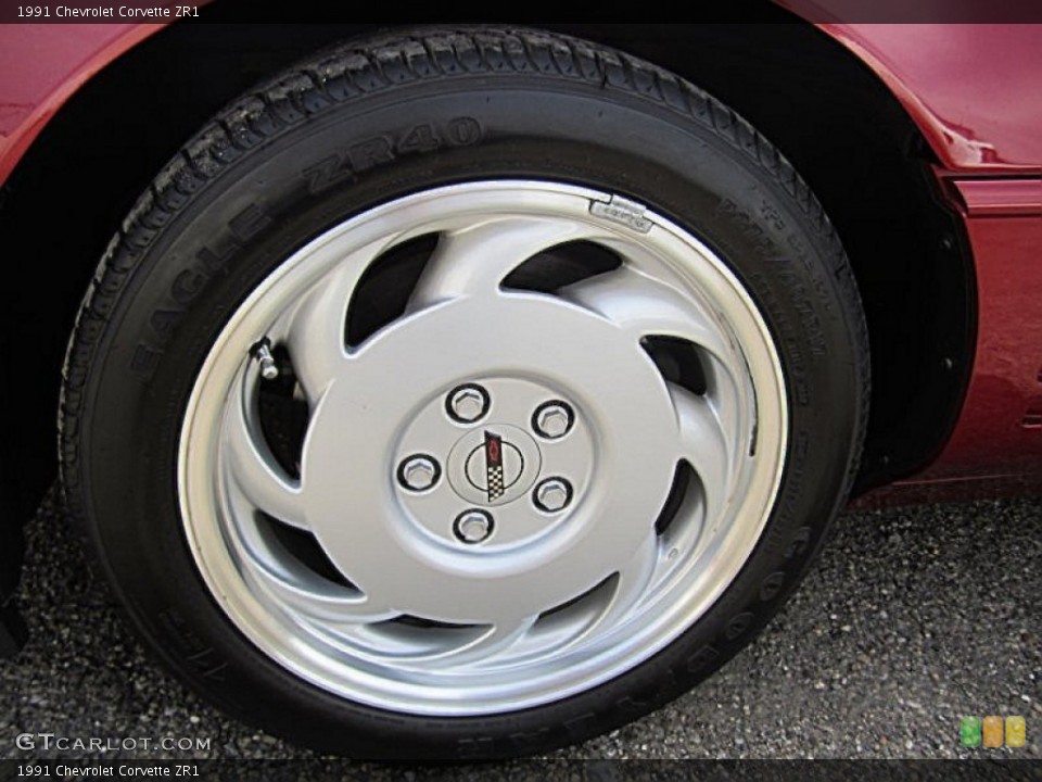 1991 Chevrolet Corvette ZR1 Wheel and Tire Photo #79758909