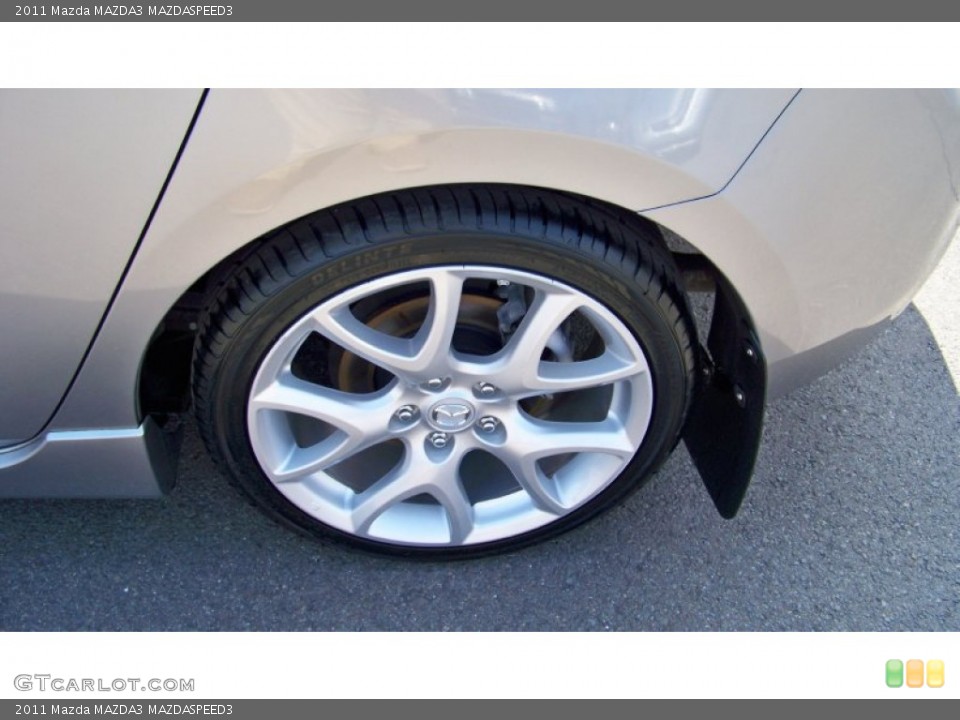 2011 Mazda MAZDA3 MAZDASPEED3 Wheel and Tire Photo #79759722