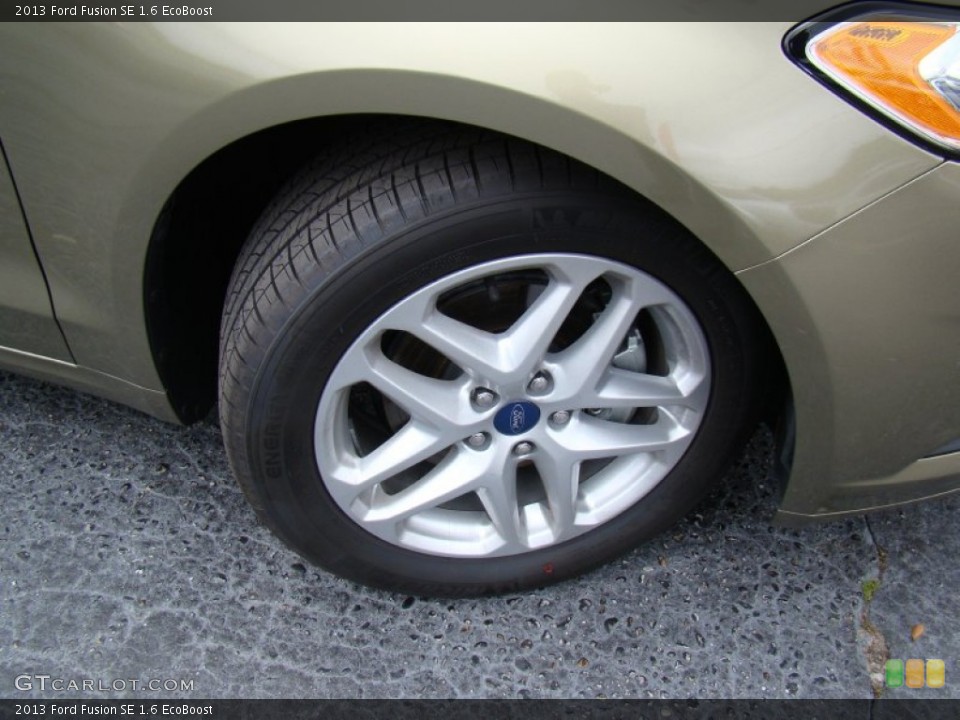 2013 Ford Fusion SE 1.6 EcoBoost Wheel and Tire Photo #79760331
