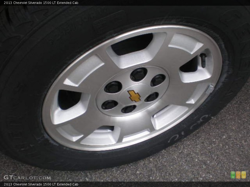 2013 Chevrolet Silverado 1500 LT Extended Cab Wheel and Tire Photo #79763064