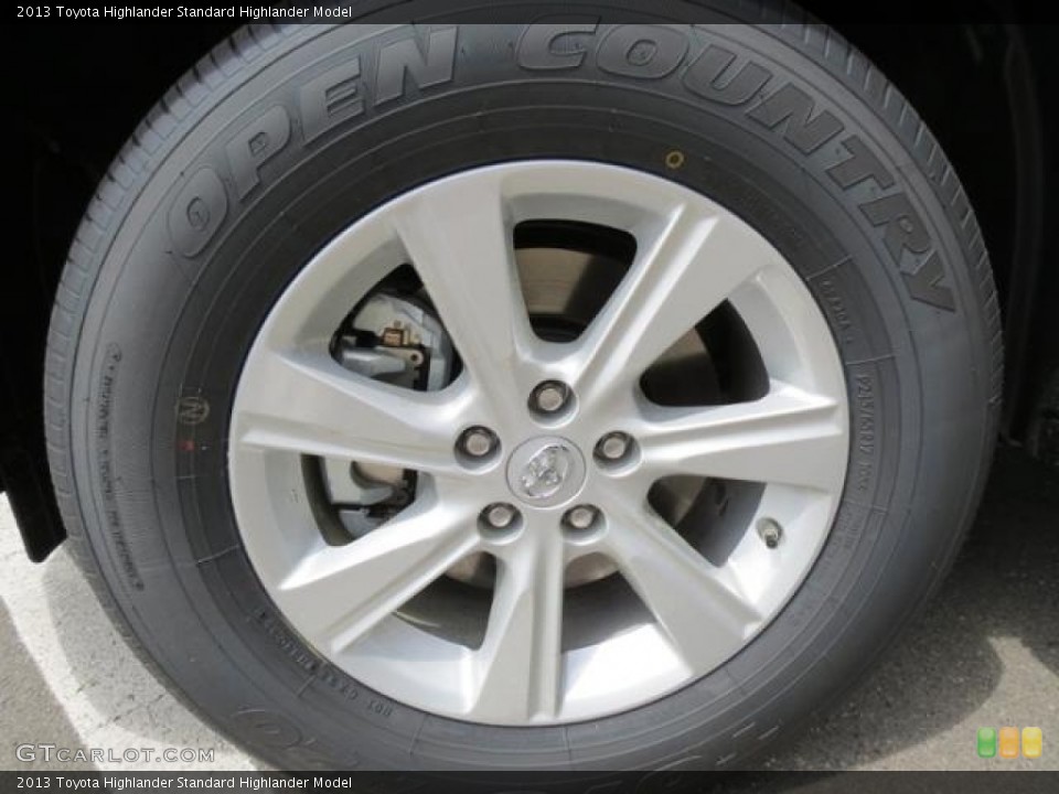 2013 Toyota Highlander Wheels and Tires