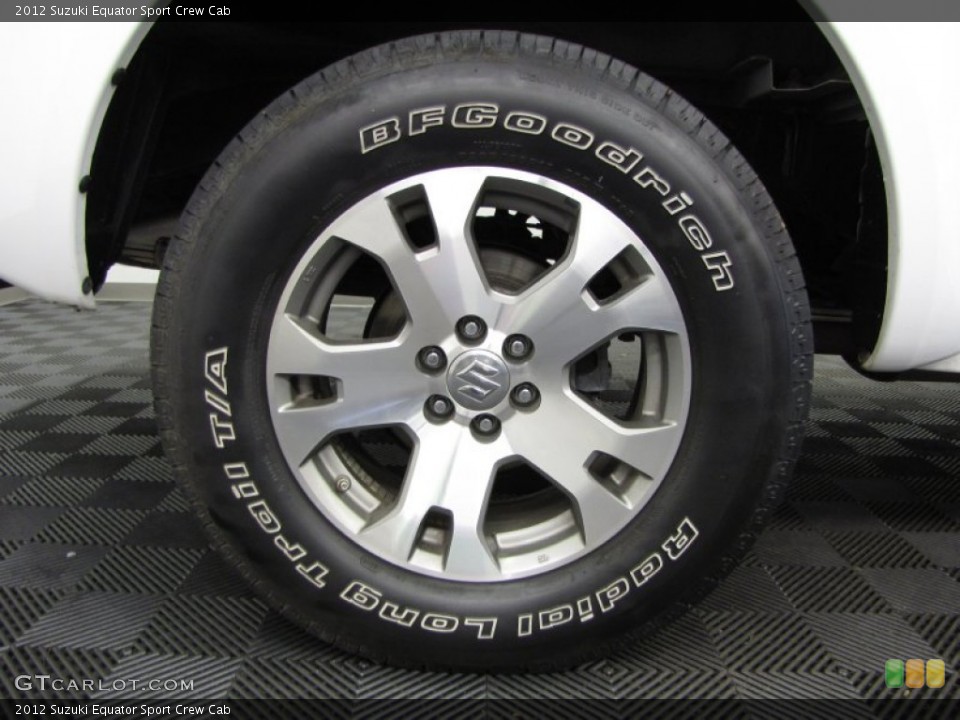 2012 Suzuki Equator Sport Crew Cab Wheel and Tire Photo #79768759