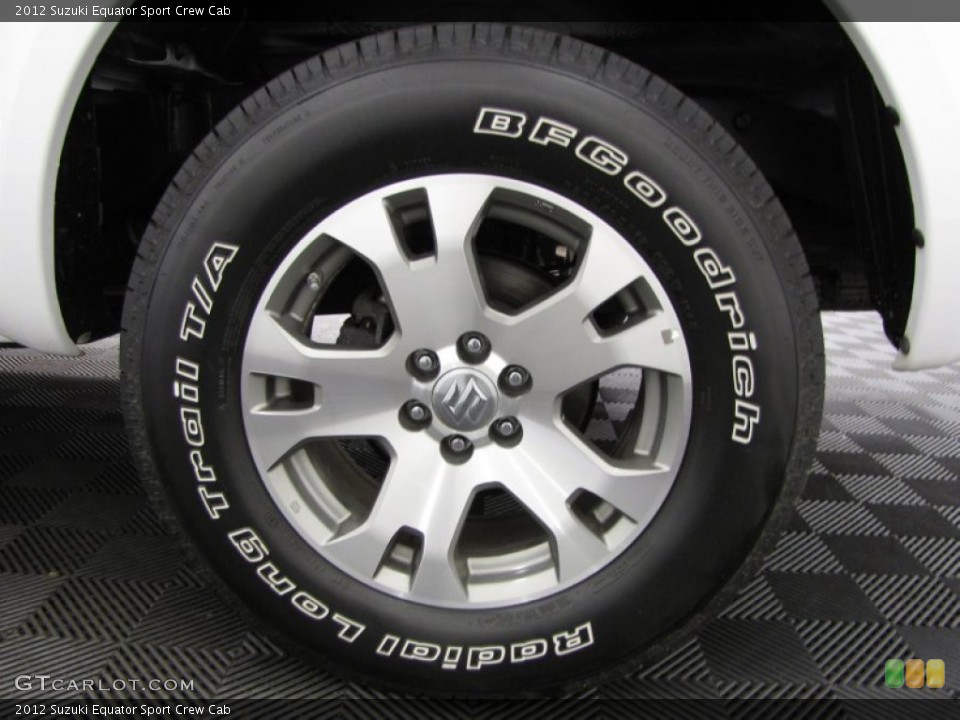 2012 Suzuki Equator Sport Crew Cab Wheel and Tire Photo #79768782