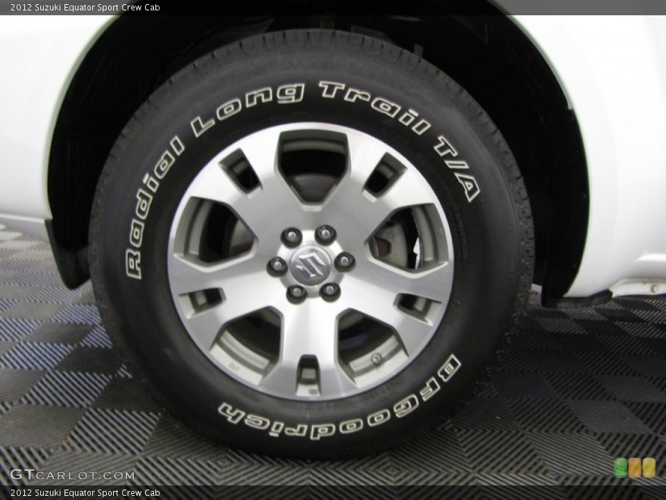 2012 Suzuki Equator Sport Crew Cab Wheel and Tire Photo #79768795