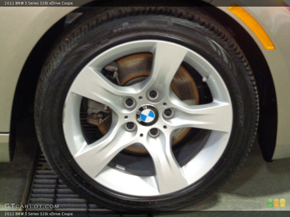 2011 BMW 3 Series 328i xDrive Coupe Wheel and Tire Photo #79770279