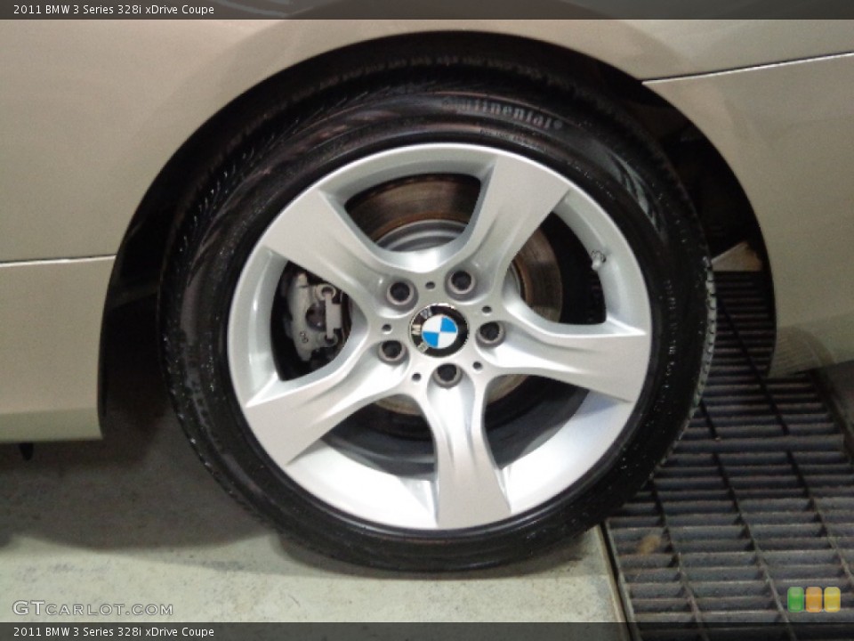 2011 BMW 3 Series 328i xDrive Coupe Wheel and Tire Photo #79770346