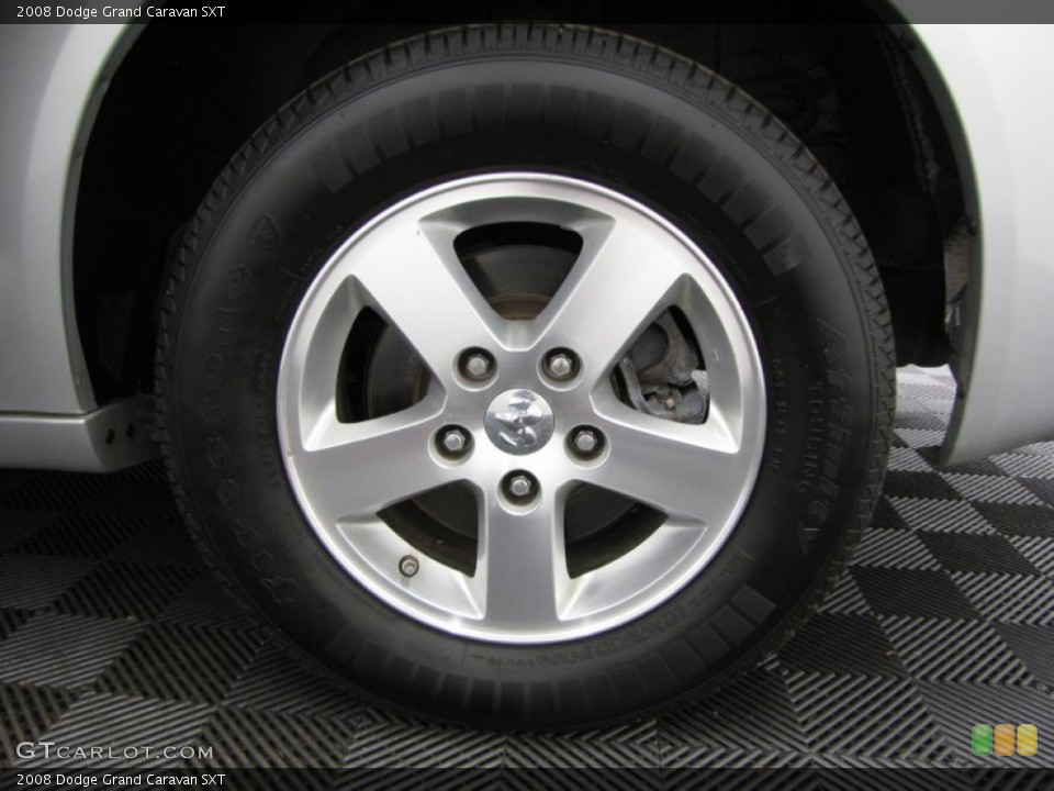 2008 Dodge Grand Caravan SXT Wheel and Tire Photo #79770870