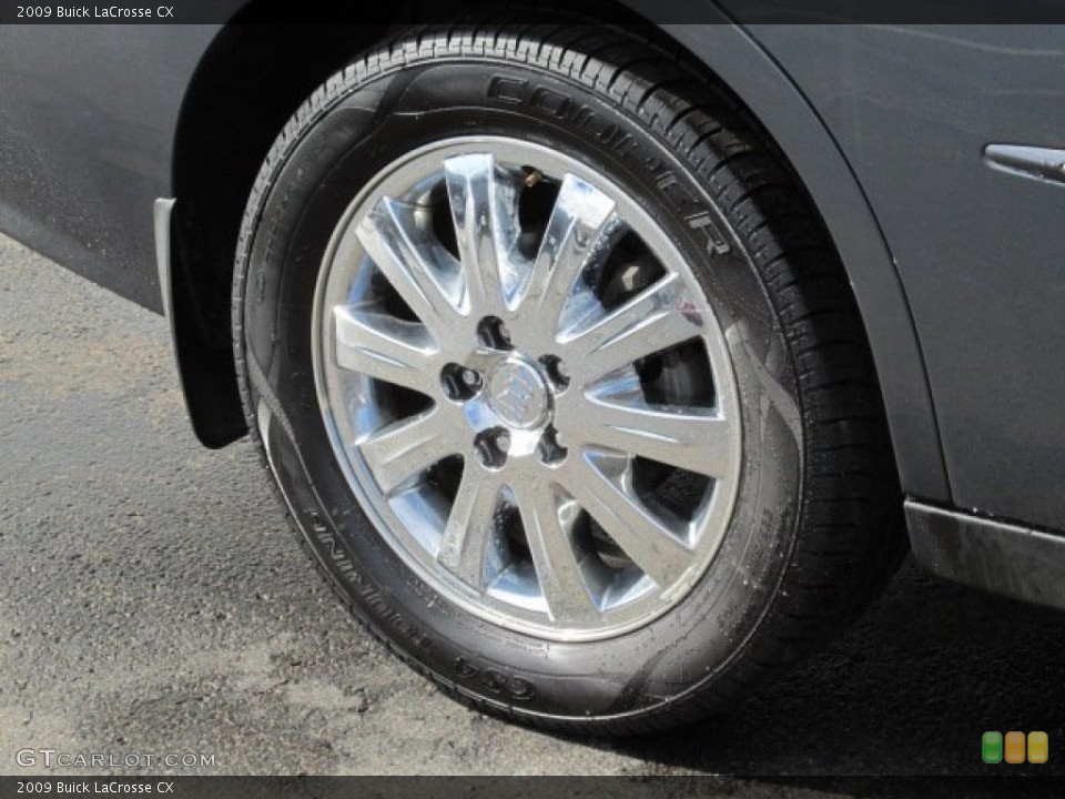 2009 Buick LaCrosse CX Wheel and Tire Photo #79774267