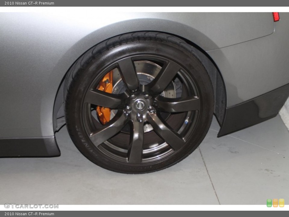 2010 Nissan GT-R Premium Wheel and Tire Photo #79781559