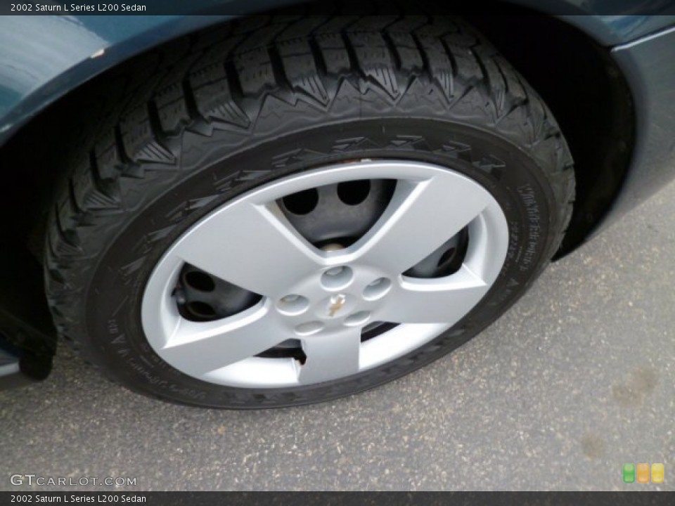 2002 Saturn L Series L200 Sedan Wheel and Tire Photo #79781848