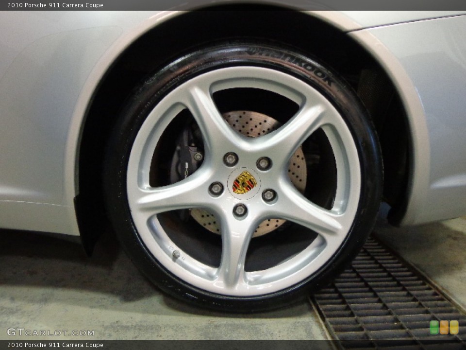 2010 Porsche 911 Carrera Coupe Wheel and Tire Photo #79783354