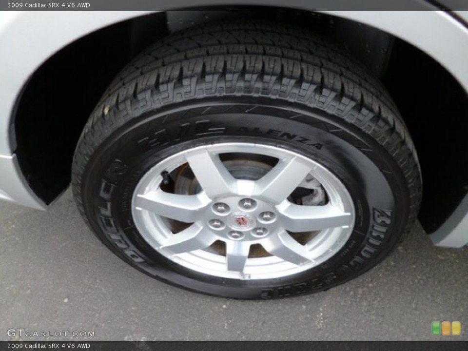2009 Cadillac SRX 4 V6 AWD Wheel and Tire Photo #79784026