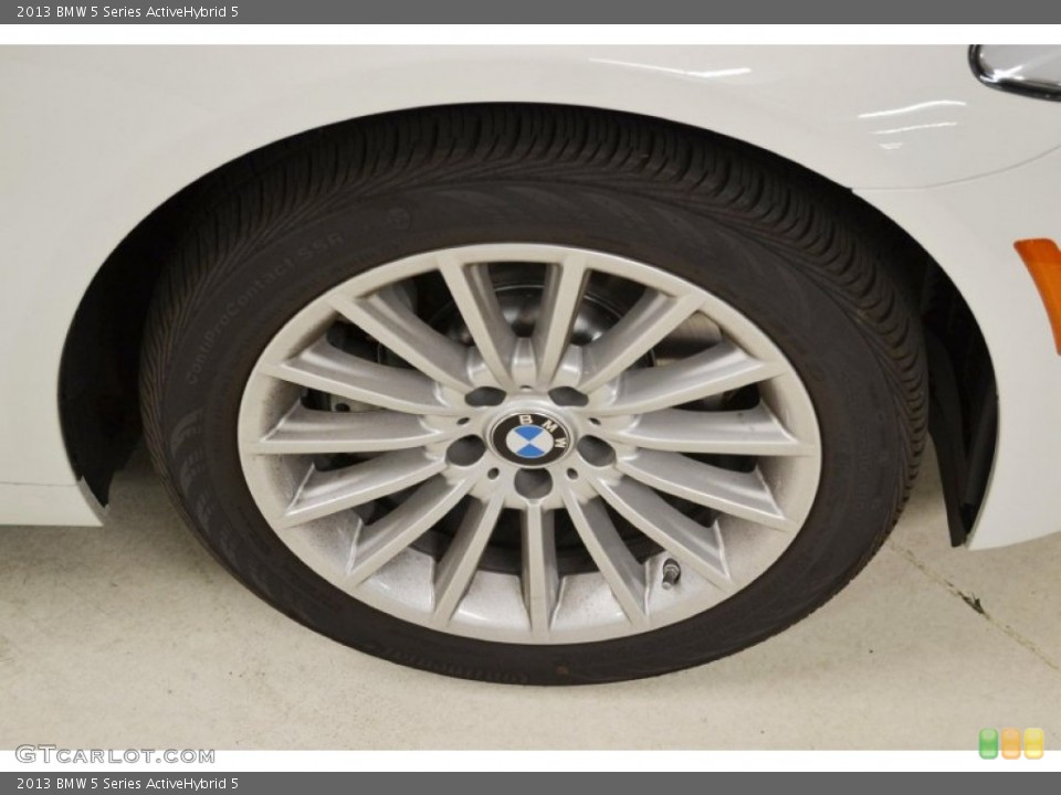 2013 BMW 5 Series ActiveHybrid 5 Wheel and Tire Photo #79793241