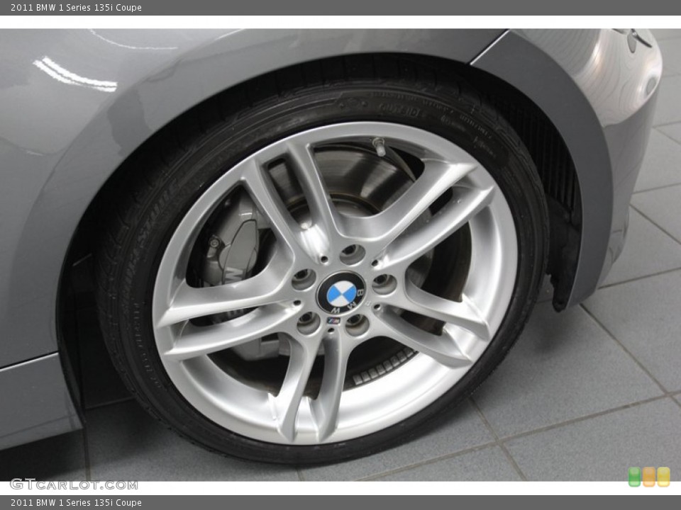 2011 BMW 1 Series 135i Coupe Wheel and Tire Photo #79793339