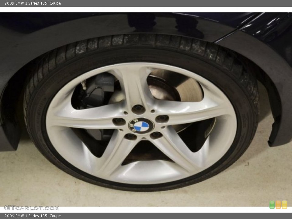 2009 BMW 1 Series 135i Coupe Wheel and Tire Photo #79797199