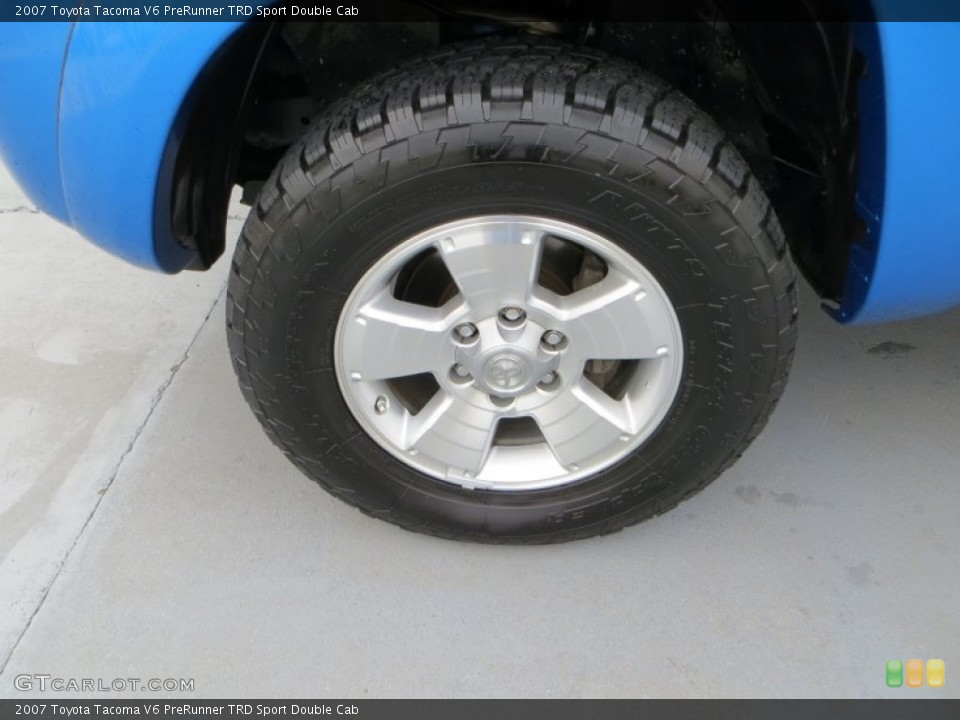 2007 Toyota Tacoma V6 PreRunner TRD Sport Double Cab Wheel and Tire Photo #79799117