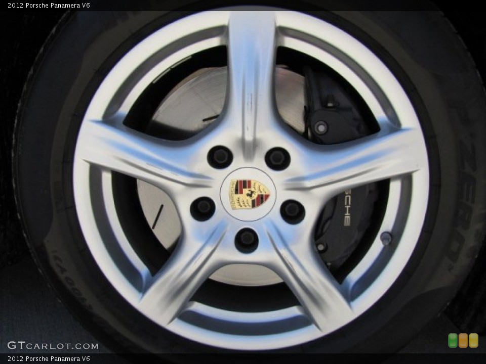 2012 Porsche Panamera V6 Wheel and Tire Photo #79801684