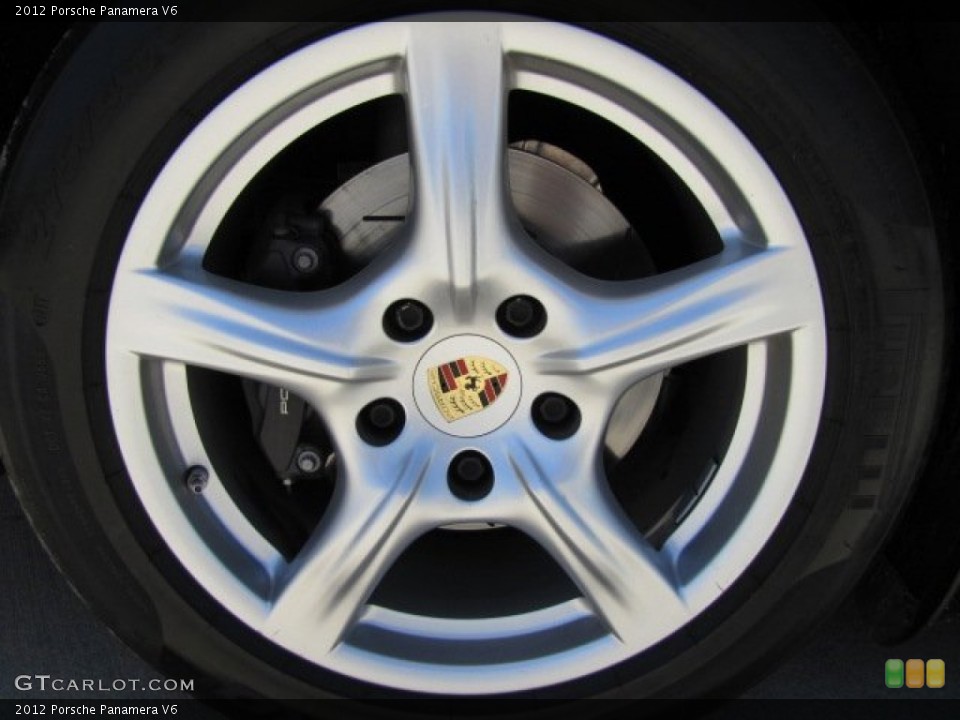 2012 Porsche Panamera V6 Wheel and Tire Photo #79801699