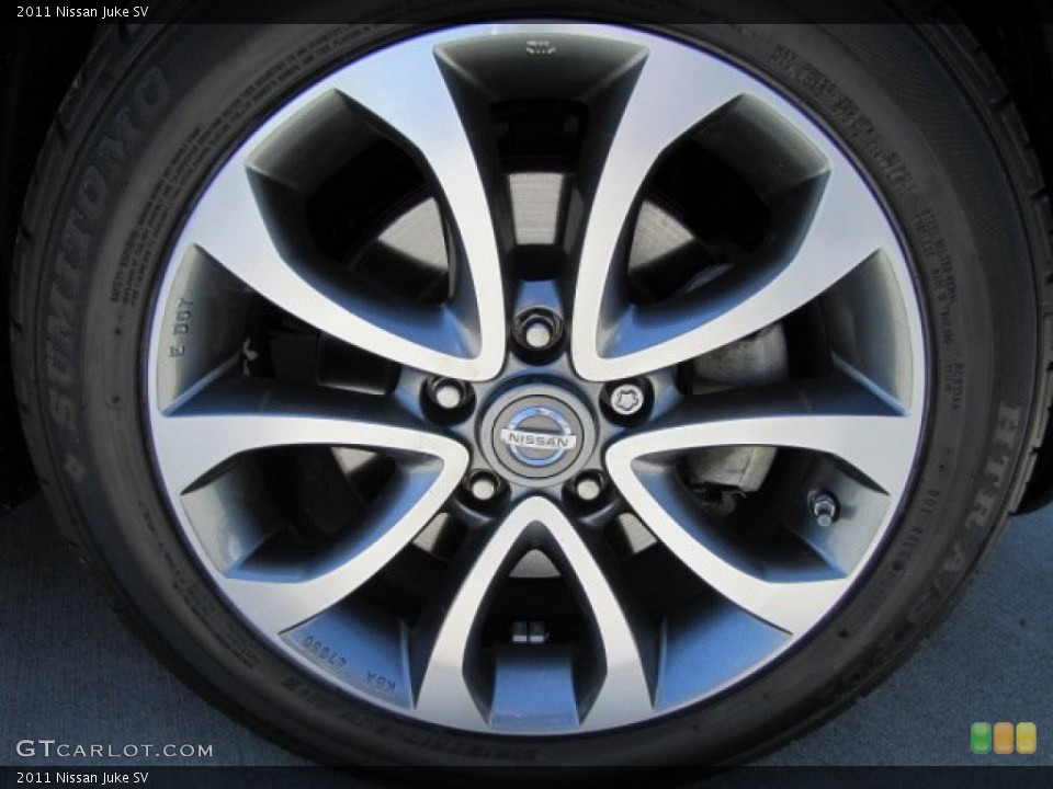 2011 Nissan Juke SV Wheel and Tire Photo #79802409
