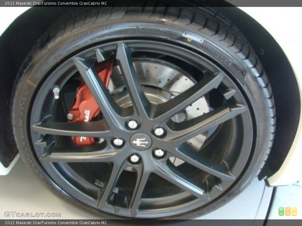 2013 Maserati GranTurismo Convertible GranCabrio MC Wheel and Tire Photo #79804394