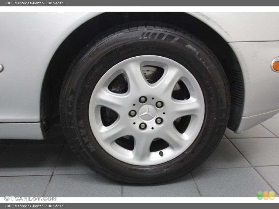 2000 Mercedes-Benz S 500 Sedan Wheel and Tire Photo #79804516