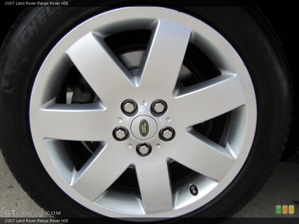 2007 Land Rover Range Rover HSE Wheel and Tire Photo #79804706