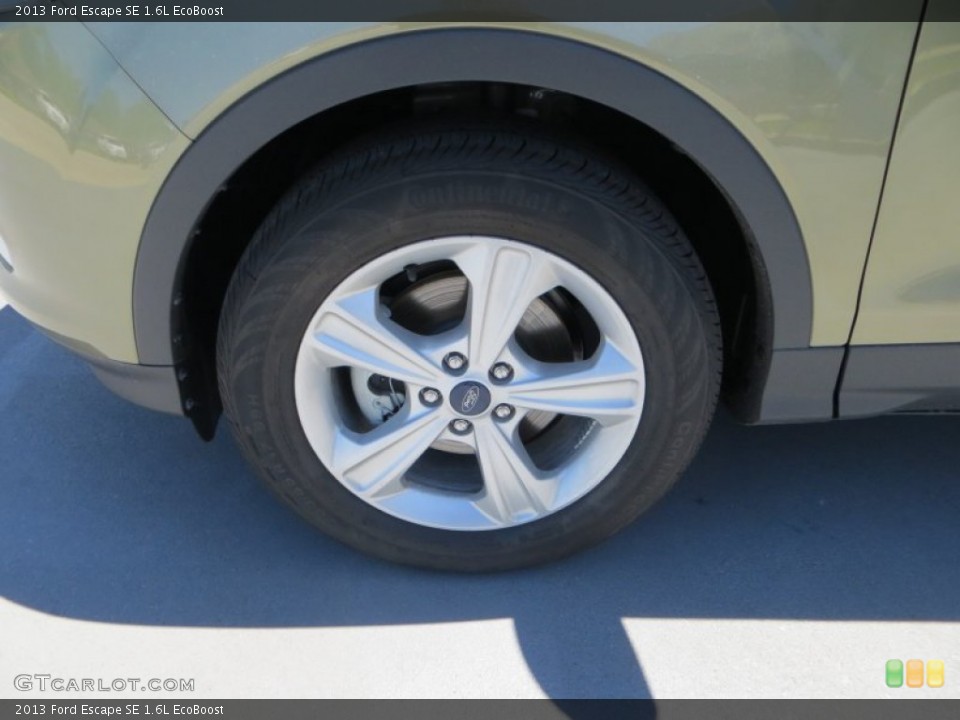 2013 Ford Escape SE 1.6L EcoBoost Wheel and Tire Photo #79806748
