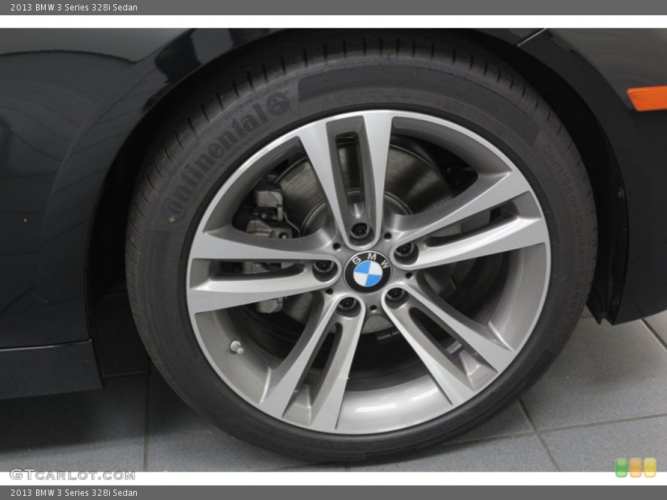 2013 BMW 3 Series 328i Sedan Wheel and Tire Photo #79807340