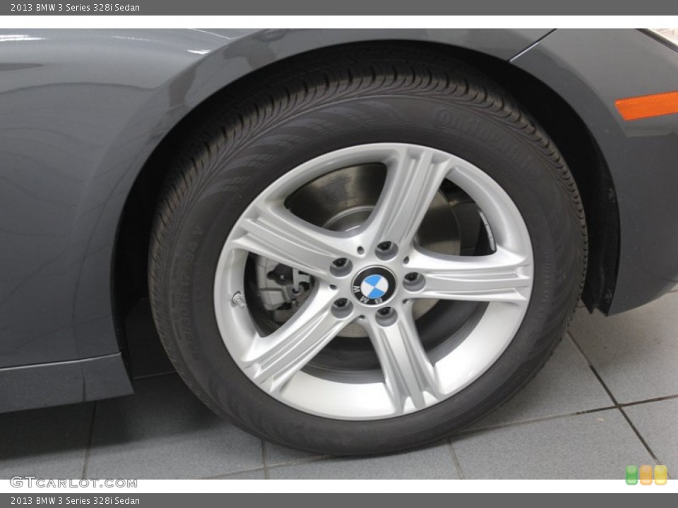 2013 BMW 3 Series 328i Sedan Wheel and Tire Photo #79808743