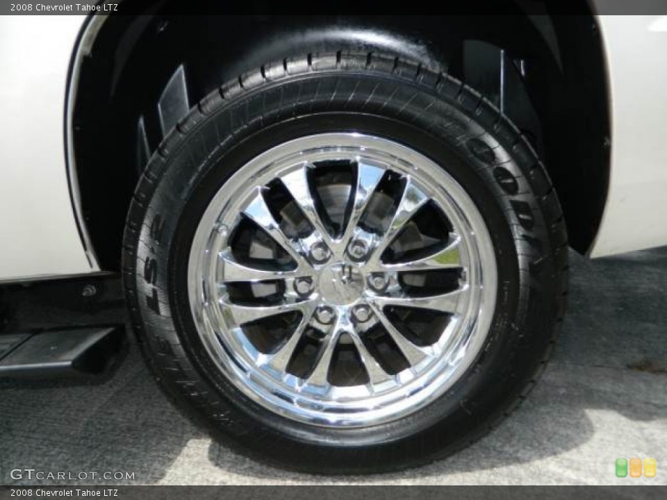 2008 Chevrolet Tahoe Custom Wheel and Tire Photo #79812919