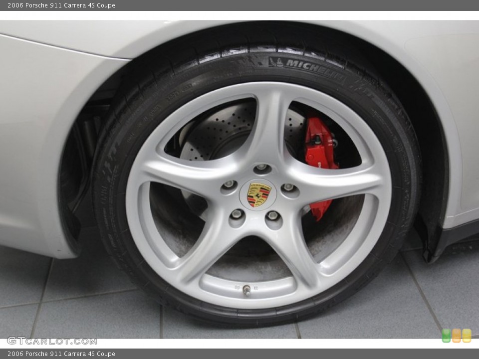 2006 Porsche 911 Carrera 4S Coupe Wheel and Tire Photo #79817292