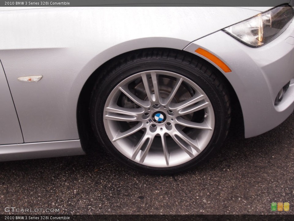 2010 BMW 3 Series 328i Convertible Wheel and Tire Photo #79818370