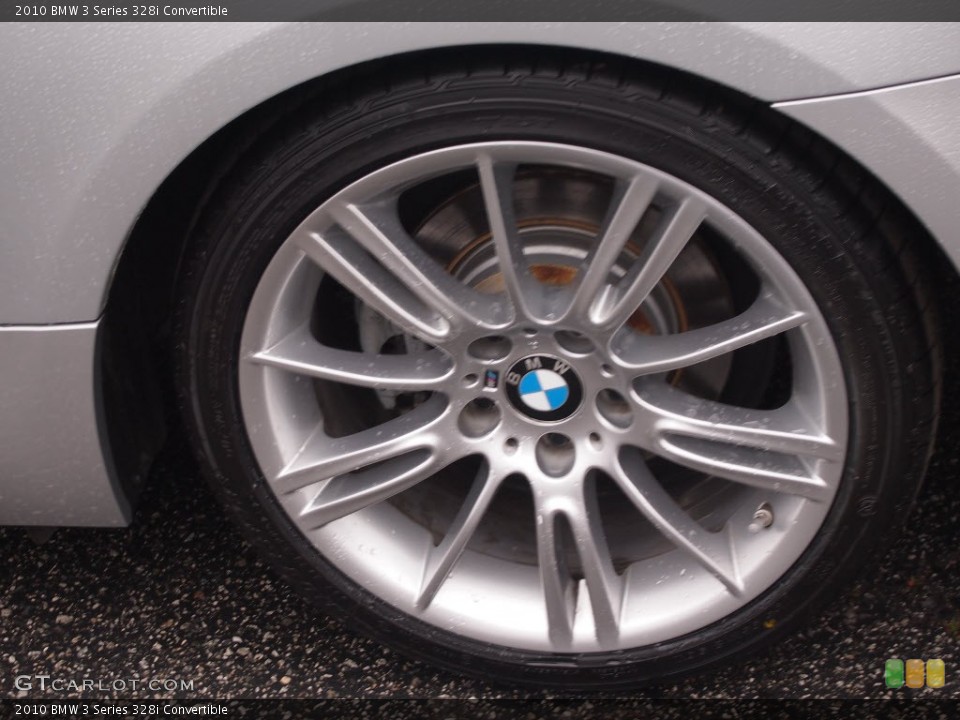 2010 BMW 3 Series 328i Convertible Wheel and Tire Photo #79818586