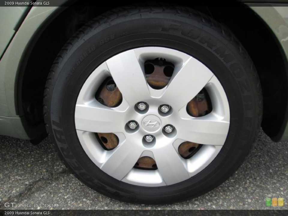 2009 Hyundai Sonata GLS Wheel and Tire Photo #79818625