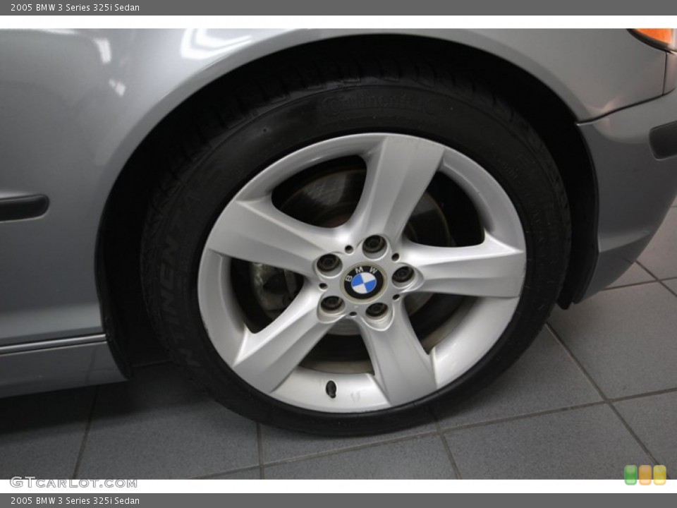 2005 BMW 3 Series 325i Sedan Wheel and Tire Photo #79821421