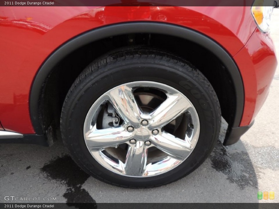 2011 Dodge Durango Citadel Wheel and Tire Photo #79823061