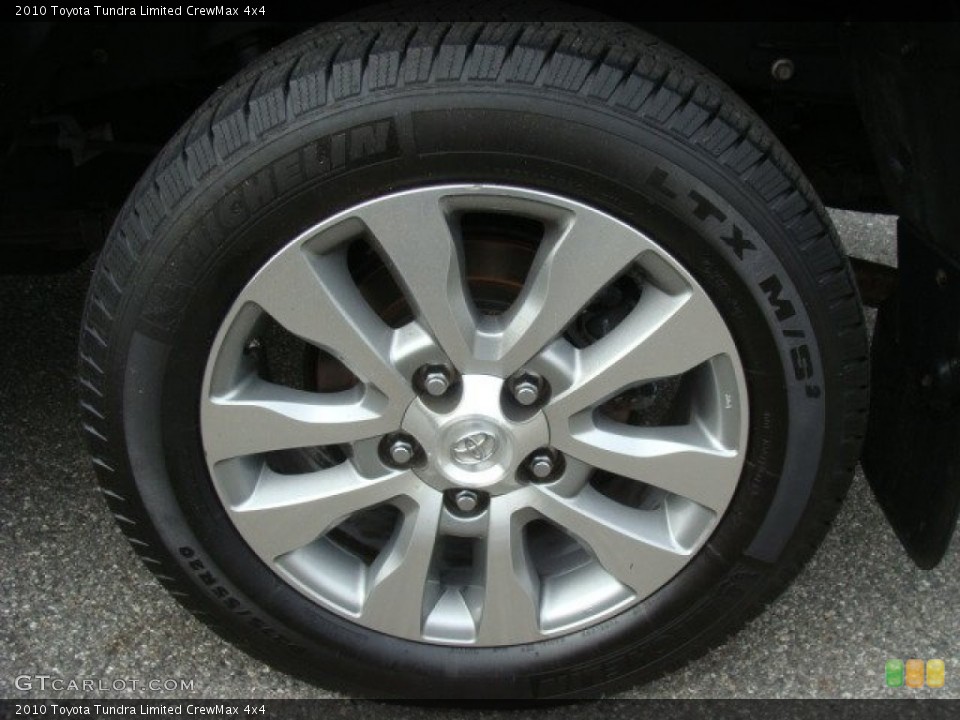 2010 Toyota Tundra Limited CrewMax 4x4 Wheel and Tire Photo #79824146