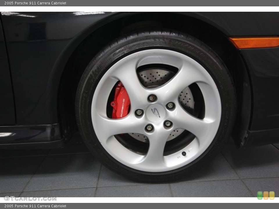 2005 Porsche 911 Carrera Cabriolet Wheel and Tire Photo #79824961