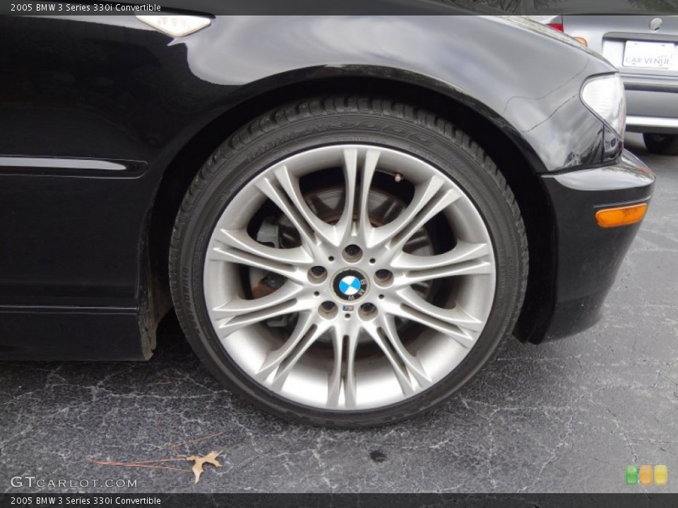 2005 BMW 3 Series 330i Convertible Wheel and Tire Photo #79825299