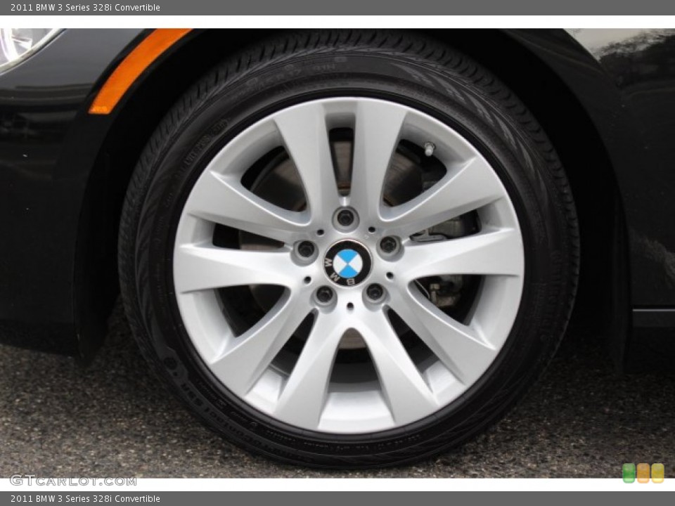 2011 BMW 3 Series 328i Convertible Wheel and Tire Photo #79830651