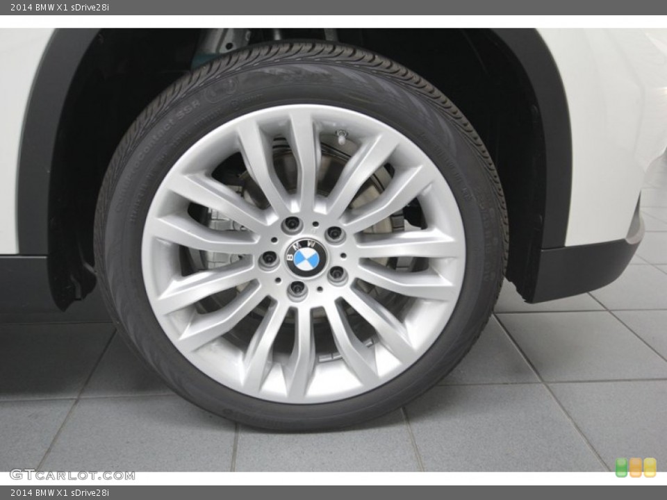 2014 BMW X1 sDrive28i Wheel and Tire Photo #79830742