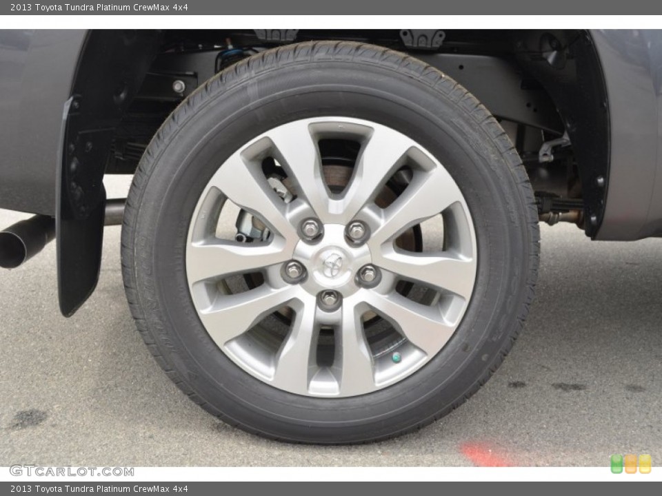 2013 Toyota Tundra Platinum CrewMax 4x4 Wheel and Tire Photo #79832510