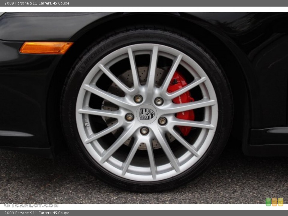 2009 Porsche 911 Carrera 4S Coupe Wheel and Tire Photo #79834601