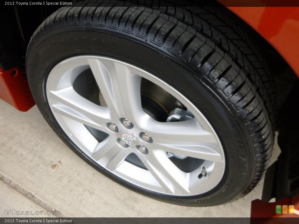2013 Toyota Corolla S Special Edition Wheel and Tire Photo #79840594