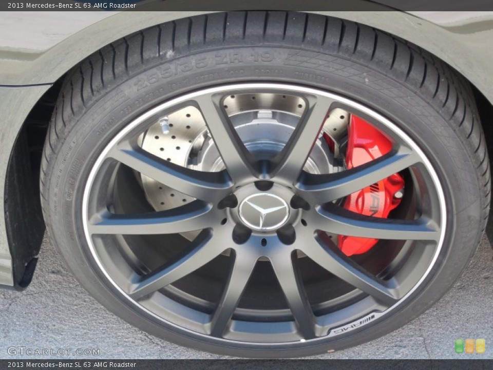 2013 Mercedes-Benz SL 63 AMG Roadster Wheel and Tire Photo #79842352