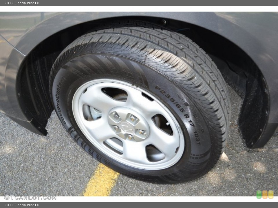 2012 Honda Pilot LX Wheel and Tire Photo #79842847